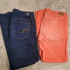 American eagle jeggings! Size 10